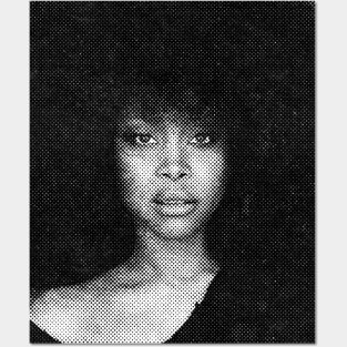 Erykah Badu - Halftone Posters and Art